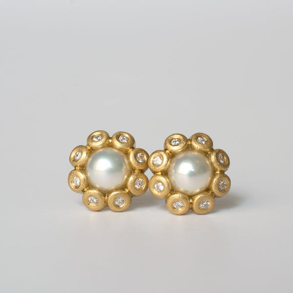 anemone earrings