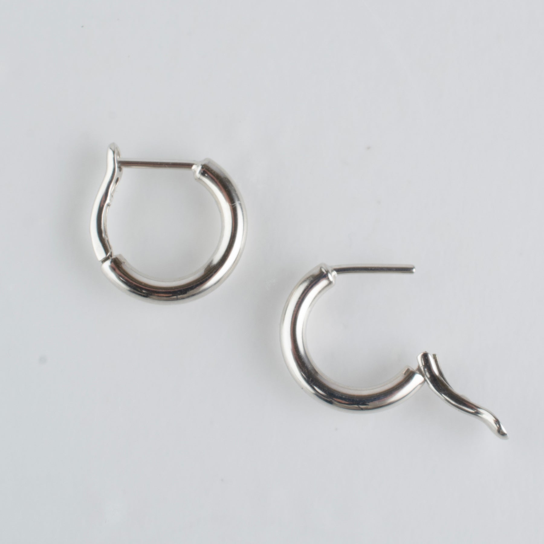 hoop pierce(mirror finish) HP-001-WG – shinkai jewelry