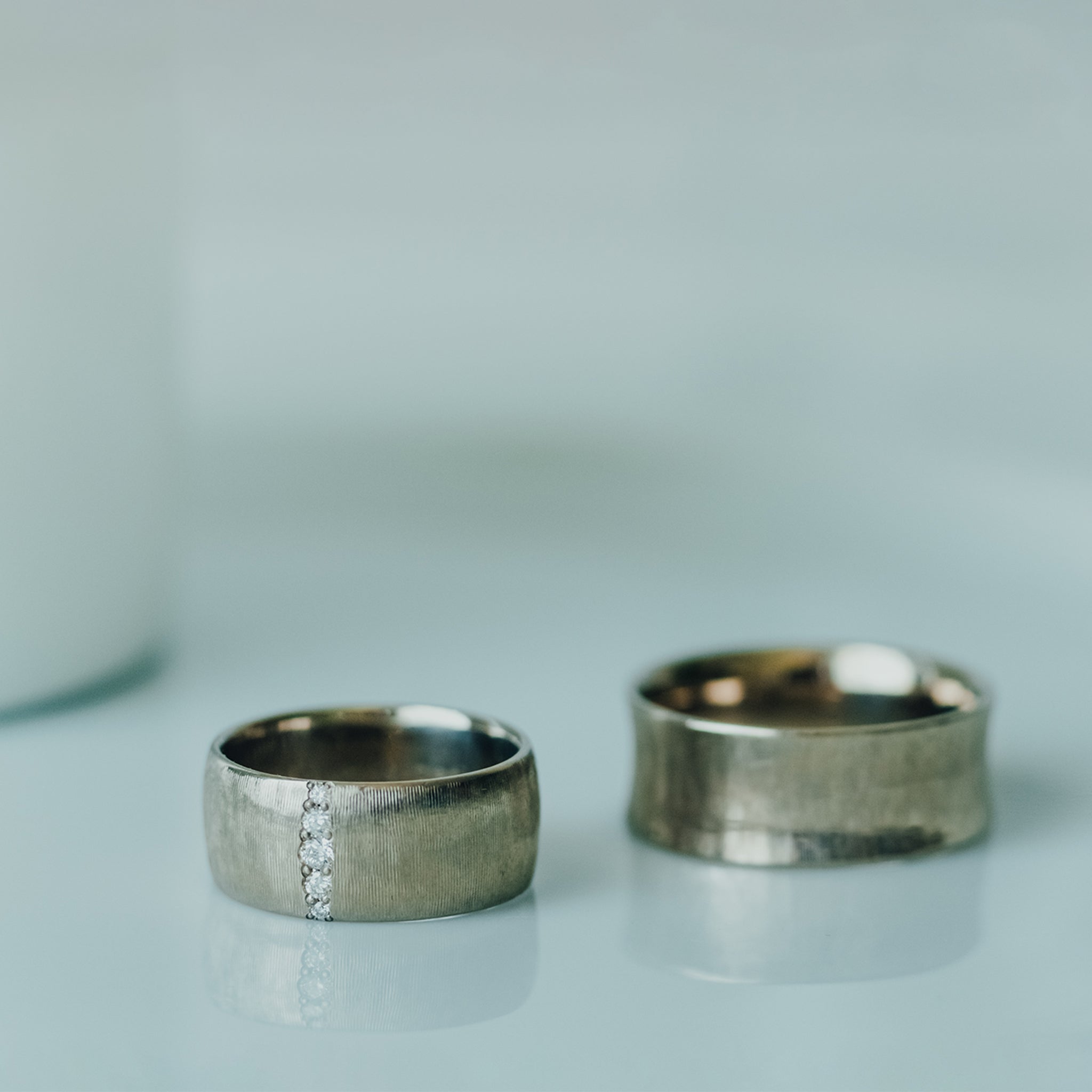 Shinkai lucia プラチナ ダイヤモンドリング lucia MUKURI 8mm – shinkai jewelry