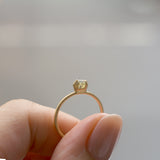 rough diamond ring