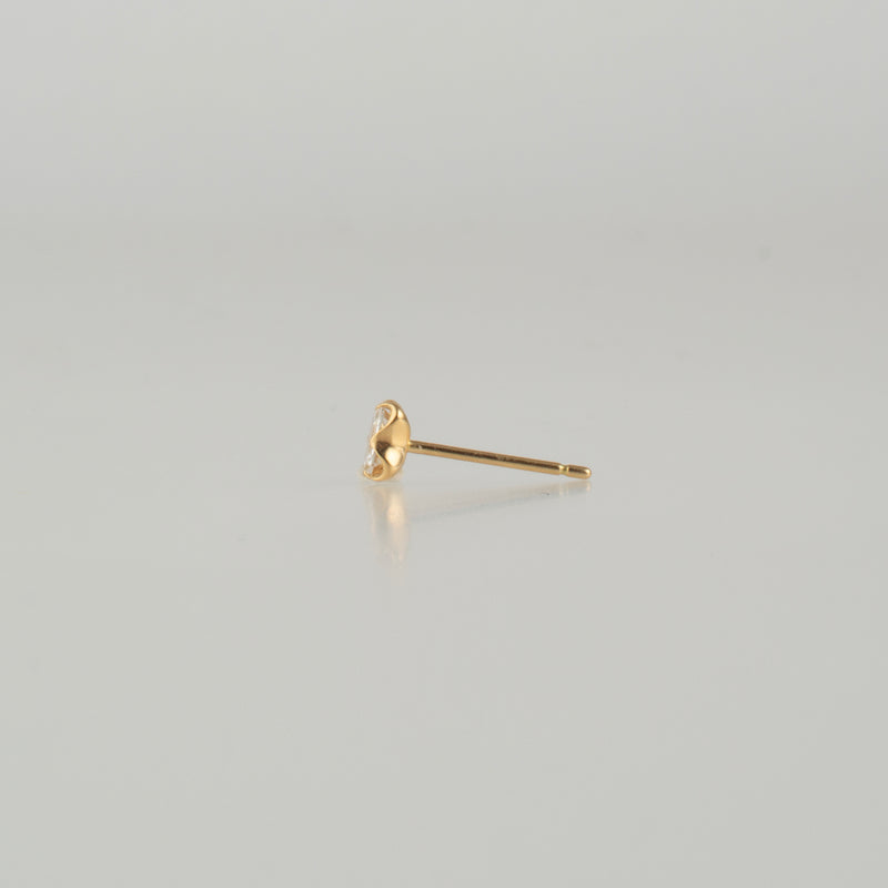 enfold diamond stud earring