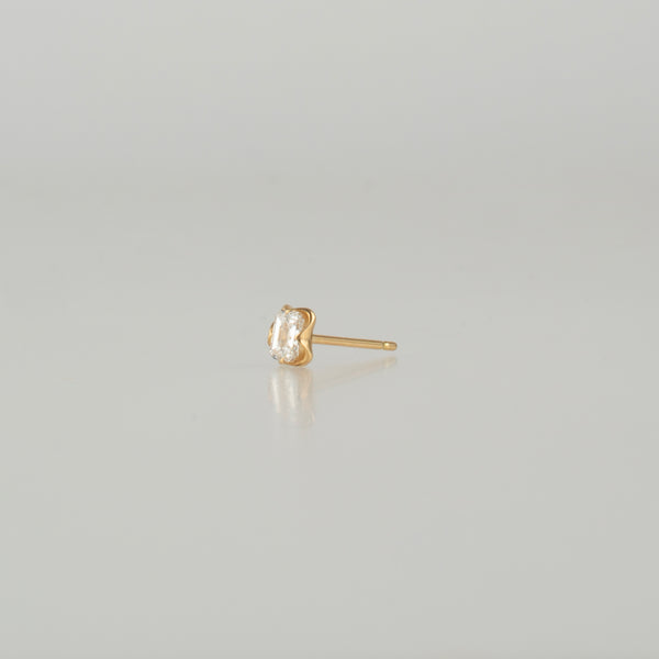 enfold diamond stud earring