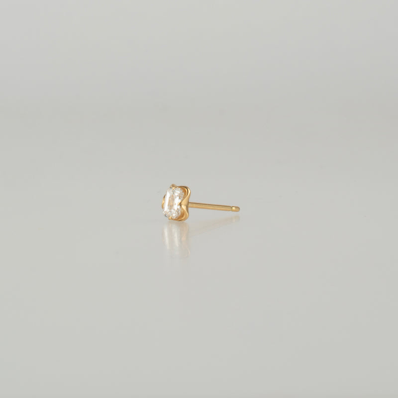 enfold diamond stud earring