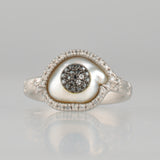 POT South sea pearl diamond ring　R2601-010