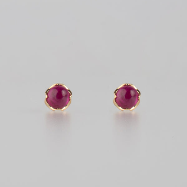 enfold ruby stud earrings