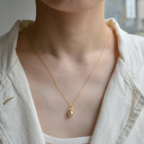 coronet south sea pearl diamond top　T2510-003