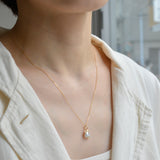 coronet south sea pearl diamond top　T2510-007