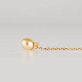baby kidny south sea pearl diamond necklace