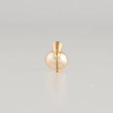baby kidny south sea pearl diamond earrings