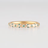Limited Collection - grace emerald diamond ring　GR00-2-E