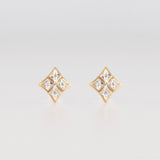 grace diamond stud earrings　GR01-003