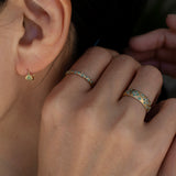Limited Collection - grace emerald diamond ring　GR00-5-E