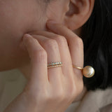 Limited Collection - grace emerald diamond ring　GR00-2-E