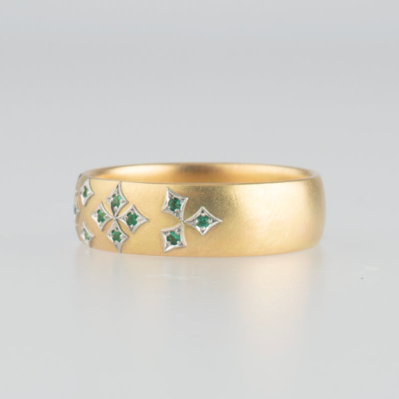 Limited Collection - grace emerald diamond ring　GR00-5-E