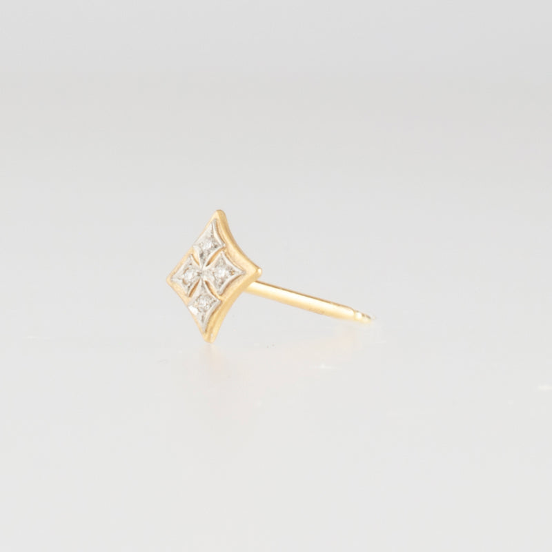 grace diamond stud earrings　GR01-002