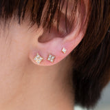 grace diamond stud earrings　GR01-001