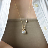 coronet south sea pearl diamond top　T2507-006