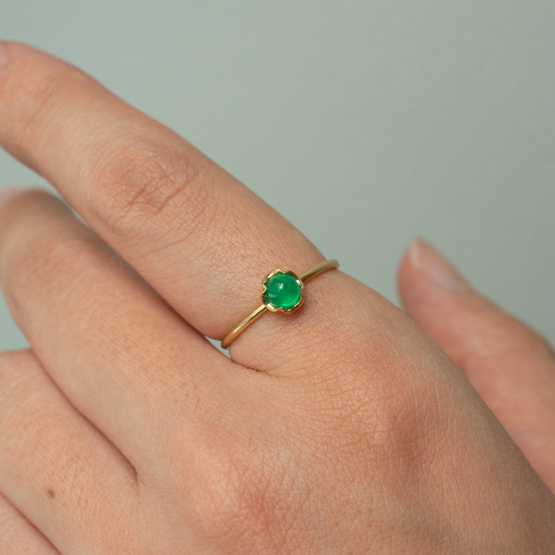 enfold emerald ring