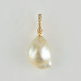 sen south sea pearl diamond top　T2510-013