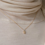 enfold diamond necklace