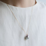 ballon south sea pearl diamond necklace