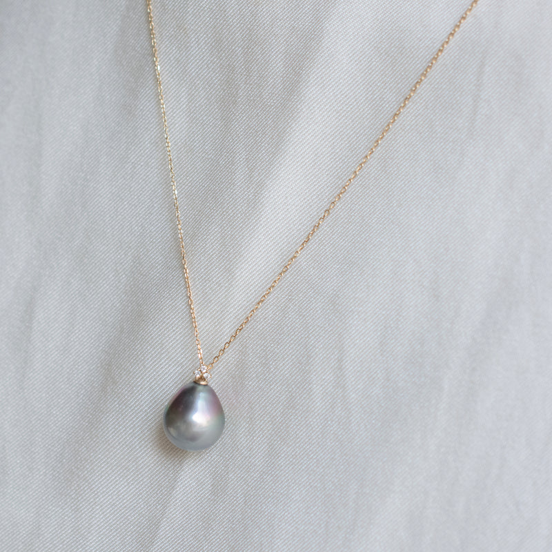 ballon south sea pearl diamond necklace