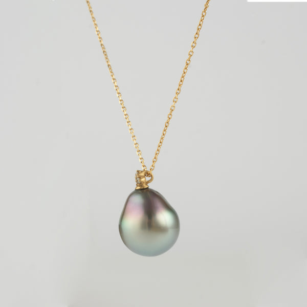 ballon south sea pearl diamond necklace