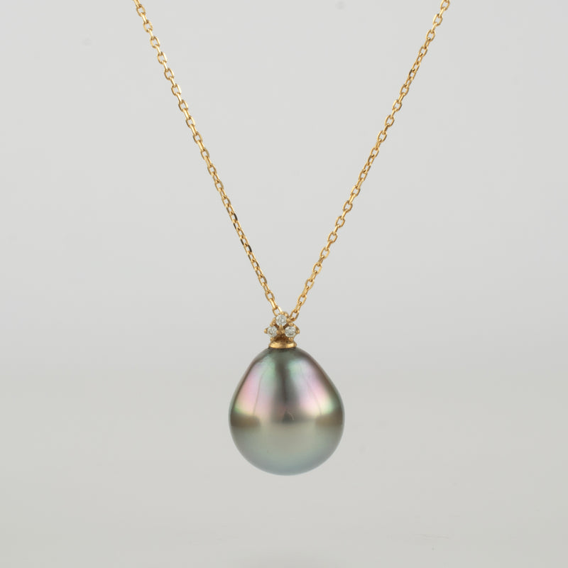 ballon south sea pearl diamond necklace