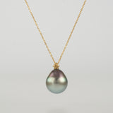 ballon south sea pearl diamond necklace