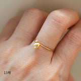 baby kidny south sea pearl diamond ring