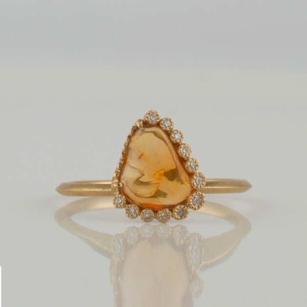 branche fire opal diamond ring