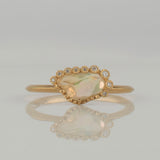 branche fire opal diamond ring