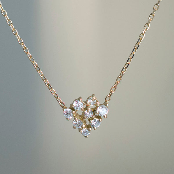 chaton diamond necklace 8