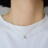lucent aquamarine necklace LC05-AQU