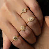 pebble diamond ring　R2503-010