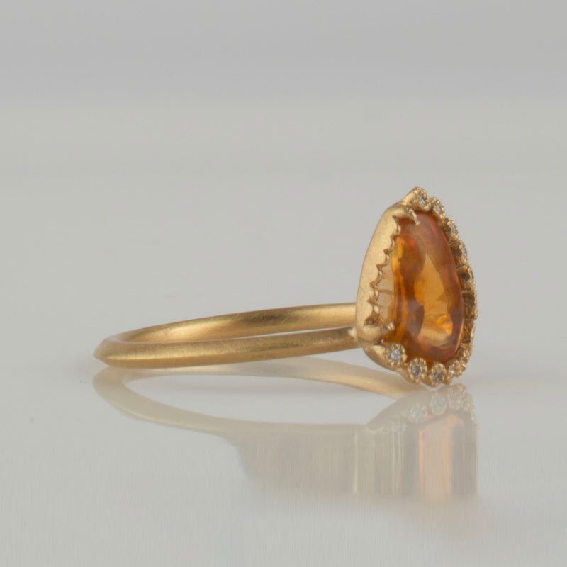 branche fire opal diamond ring