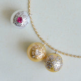 clavo south sea pearl diamond pendant top T2607-006