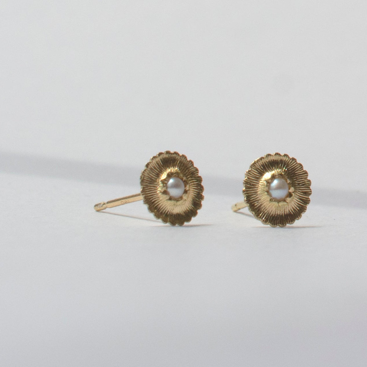 最終価格　shinkai jewelry ピアス　lucia stud Limited Collection - lucia pearl stud earrings – shinkai jewelry