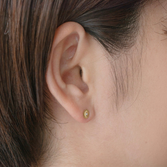 最終価格　shinkai jewelry ピアス　lucia stud Limited Collection - lucia pearl stud earrings – shinkai jewelry
