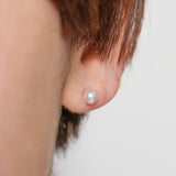 akoya pearl stud earrings