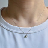 baby kidny black south sea pearl diamond necklace