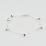 baby kidny black south sea pearl bracelet