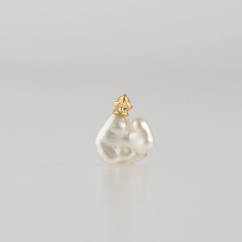 ballon south sea pearl diamond earrings