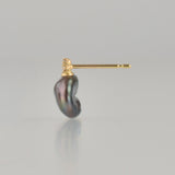 ballon south sea pearl diamond earrings BL01-B-035