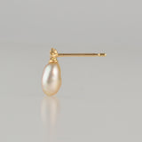 ballon south sea pearl diamond earrings BL01-G-029