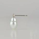 ballon south sea pearl diamond earrings BL01-W-021-PT