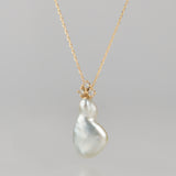 ballon south sea pearl diamond necklace BL05-W-031