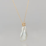 ballon south sea pearl diamond necklace BL05-W-031