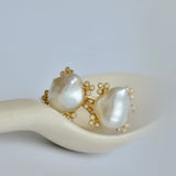 spread  pearl ring / 11号　R2605-004