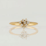 chaton diamond ring 8